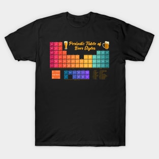 Periodic Table of Beer Styles- Yeah Science! T-Shirt